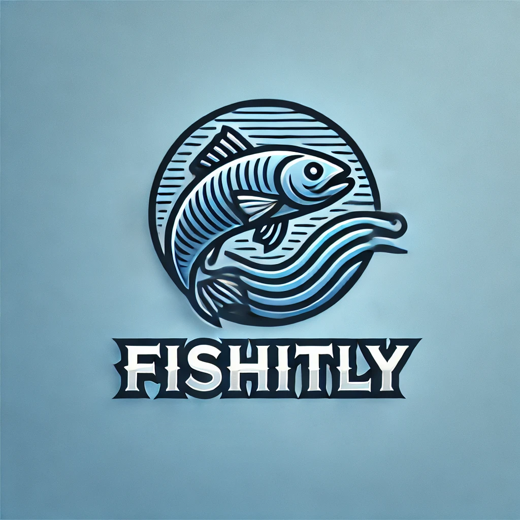Logo of Fishitly, a modern fishery software company specializing in sustainable fishing solutions, featuring a stylized fish symbol integrated with digital elements.